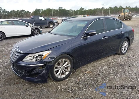 2012 Hyundai Genesis 3.8 z USA, uszkodzony, nr VIN KMHGC4DDXCU173852